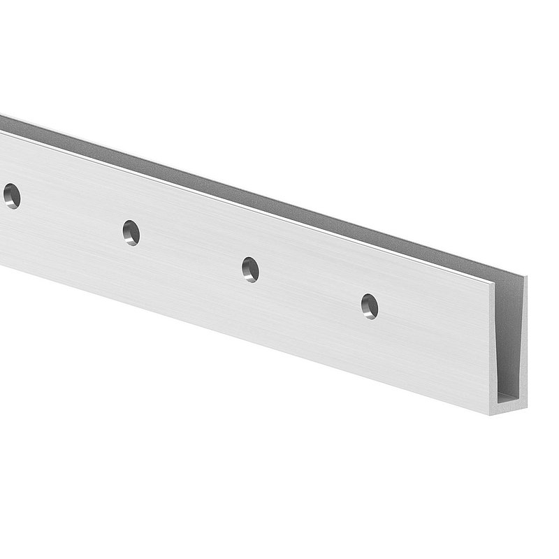Profilé aluminium ELEGANZA LIGHT, montage latéral, L: 6000mm