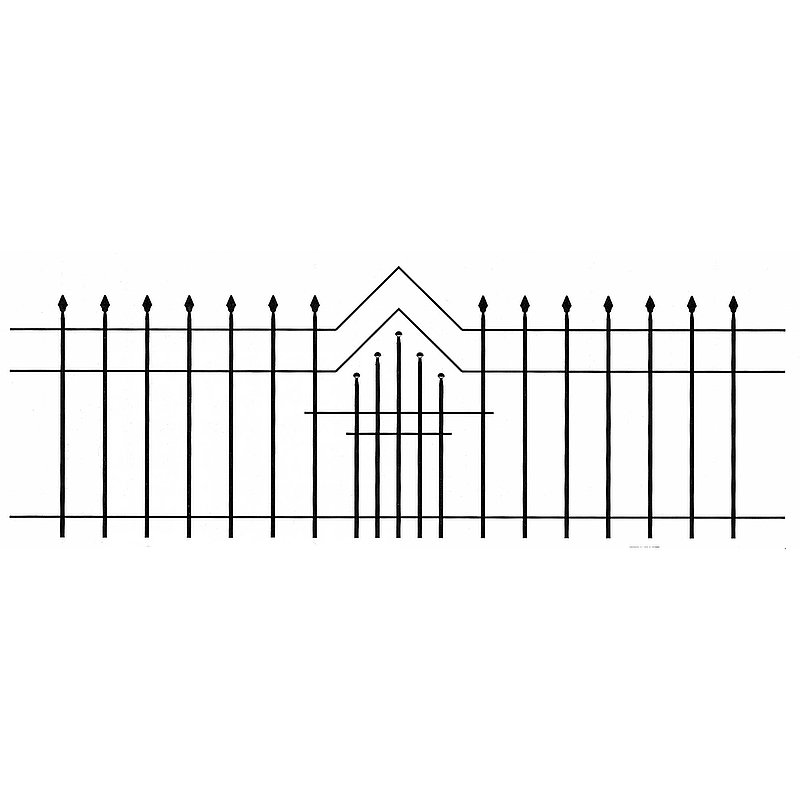 Fence panel, 700x2200mm