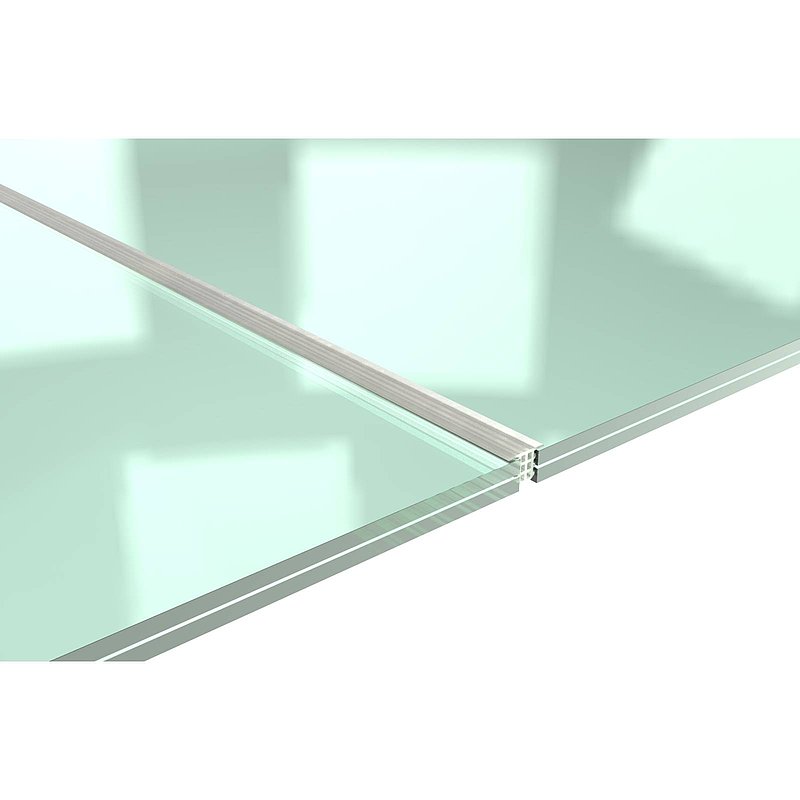 Joint intermédiaire en silicone transparent, pour verres, L: 3000mm