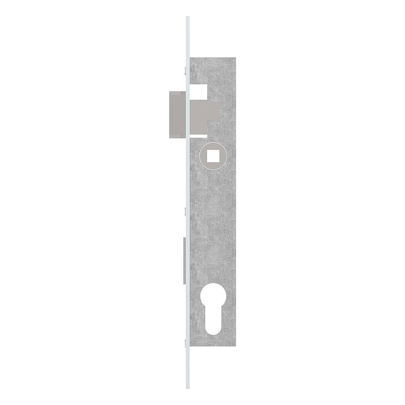 Rohrrahmenschloss verzinkt, Abstand 92 mm verzinkt, Dornmaß 18mm