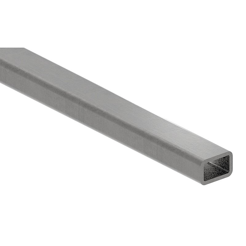 Rectangular tube S235JR, 30x20x3mm, L: 6000mm