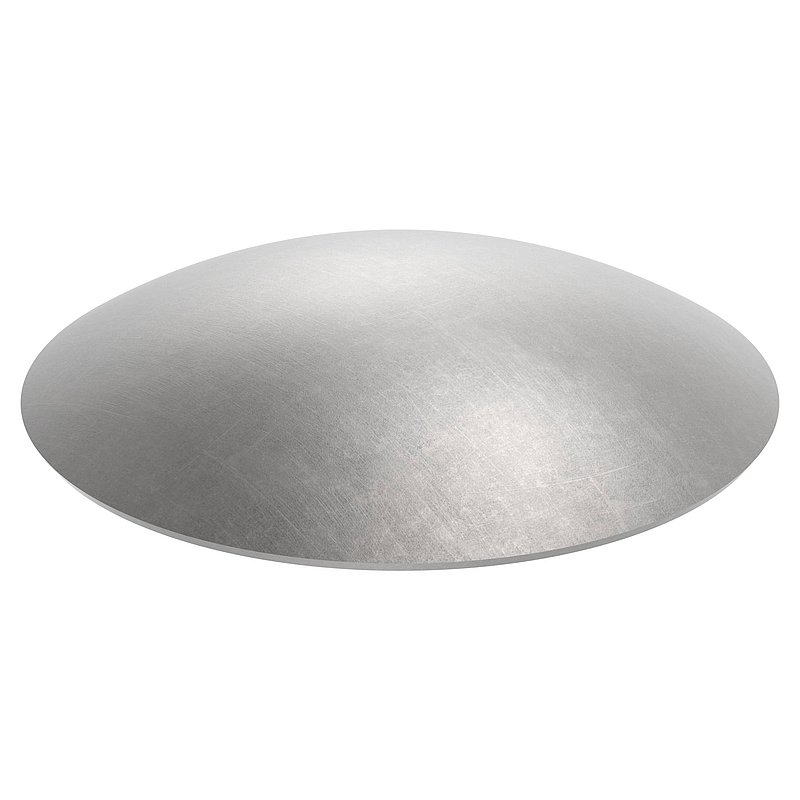 Halbrundschale 120x2,5mm, H: 22mm