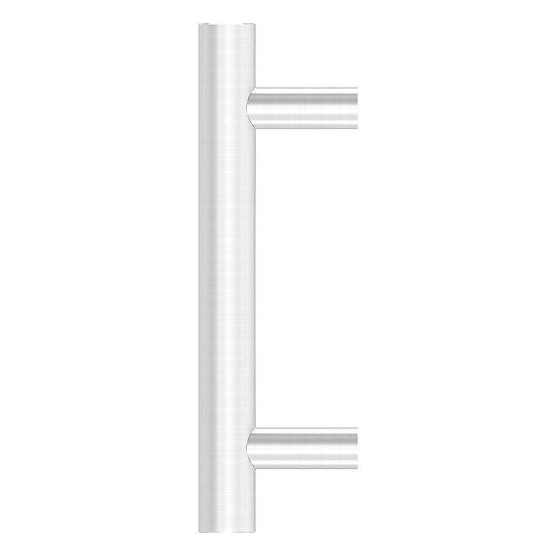 Push handle incl. holder straight with L: 300mm, AISI304