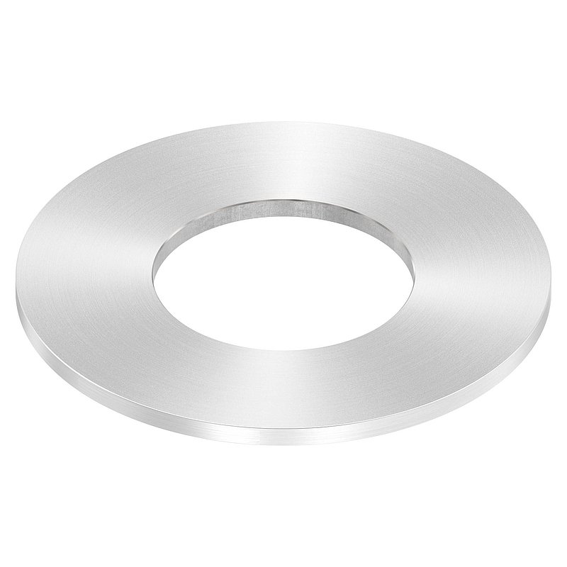 Ankerplatte Ø 100x4mm, mit Rundschliff, V2A