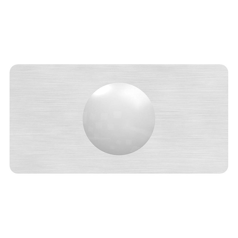 Aligneur de parois en verre pour garde-corps avec ép. de verre : 12,76 - 13,52mm