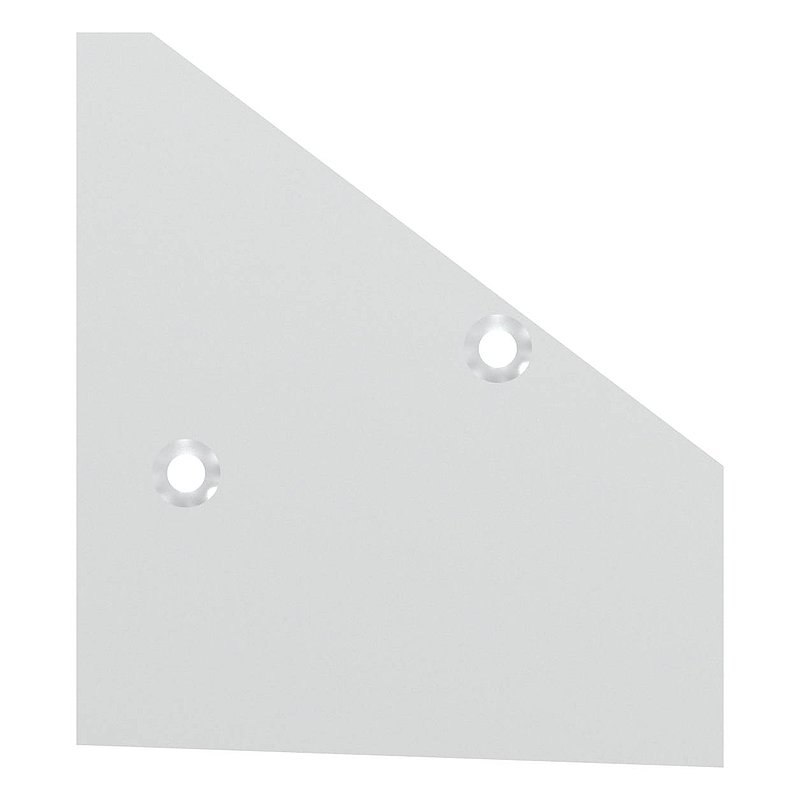 Endkappe links für eleganza canopy, roh