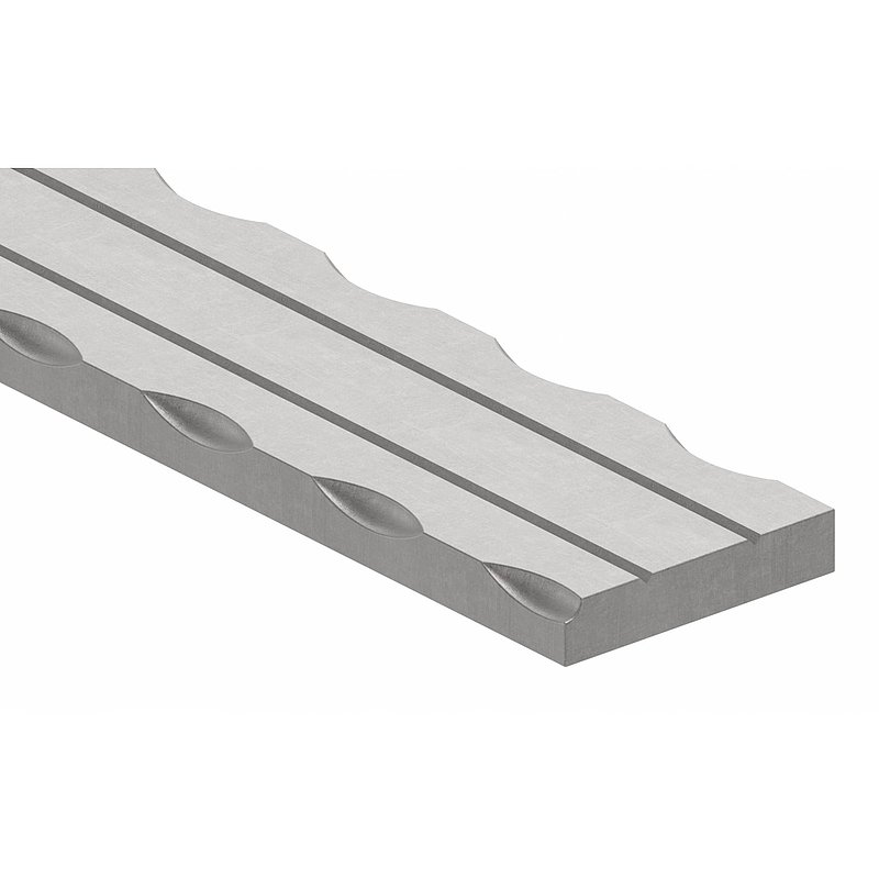 Flacheisen S235JR, 40x8mm, L: 6000mm
