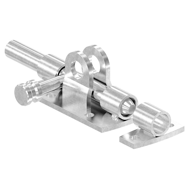 Torriegel zum Anschrauben, Edelstahl V2A