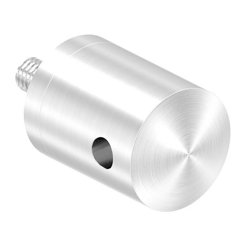 Seilhalter, für 4mm Seil, Anschluss: gerade, V2A