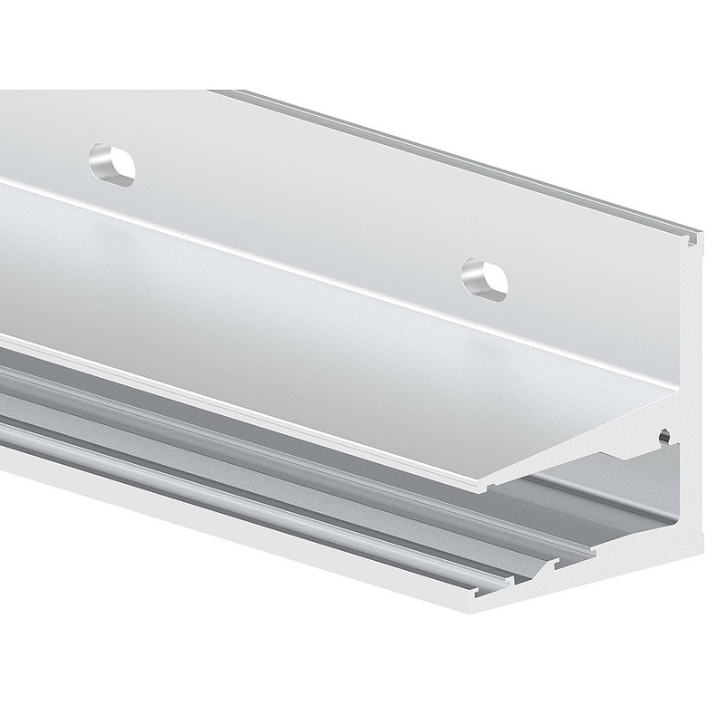 Profilé pour auvent en verre autoportant eleganza canopy, L: 3000mm, brut