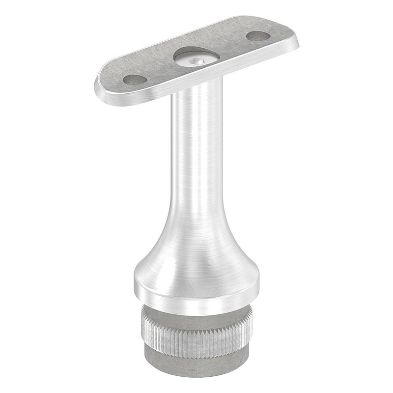 Rohrabschlussstopfen für Rohr 33,7x2,0mm, Handlaufanschlussplatte: 42,4mm, V2A