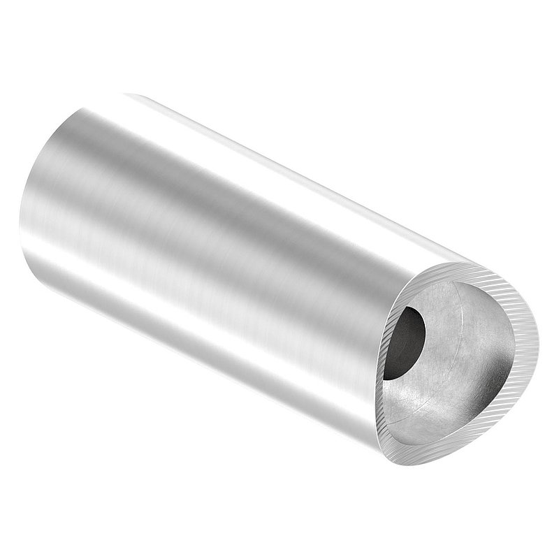 Pipe spacer - for tube connection 42.4 mm, AISI304