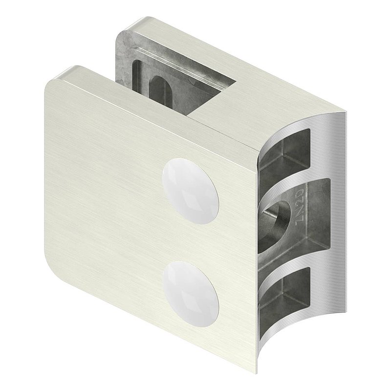 Pince à verre modèle 11, jonction: 33,7mm, aspect inox brossé