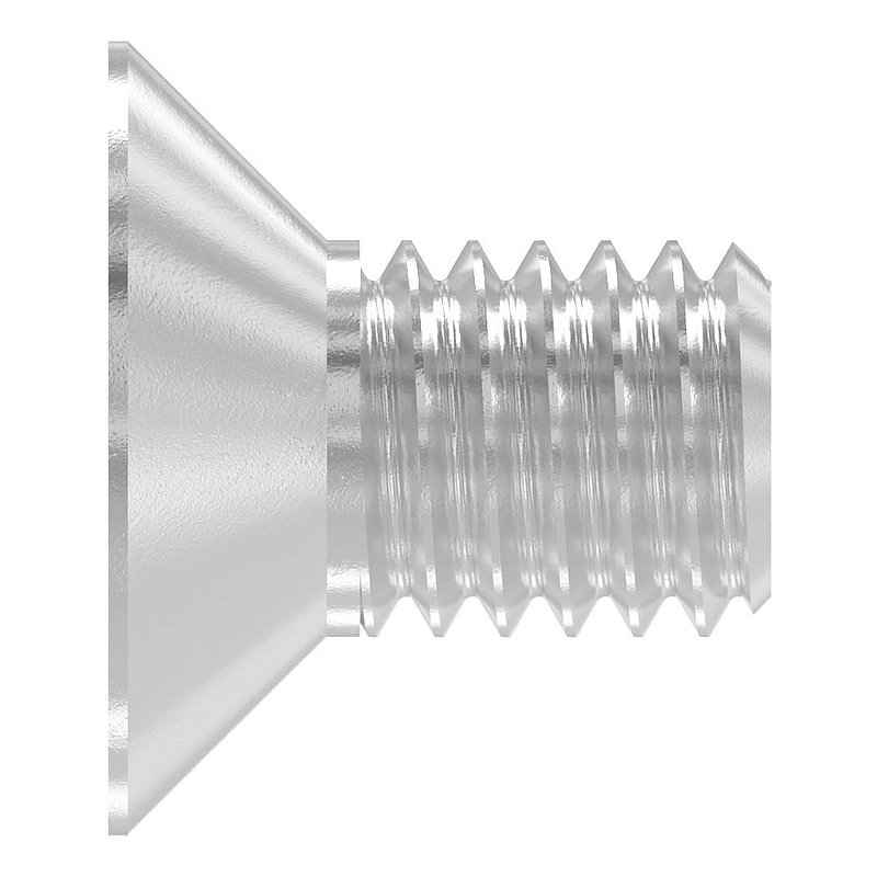 Senkkopfschraube M6x10, V2A, ISO 10642