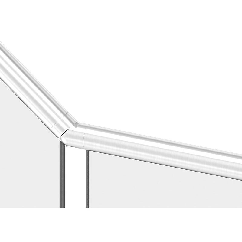 Verbinder flexibel für Nutrohr 42,4mm, V2A