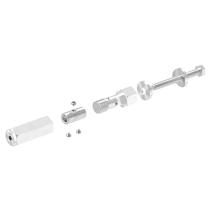 Embout fileté à monter soi-même, câble 5mm, V2A