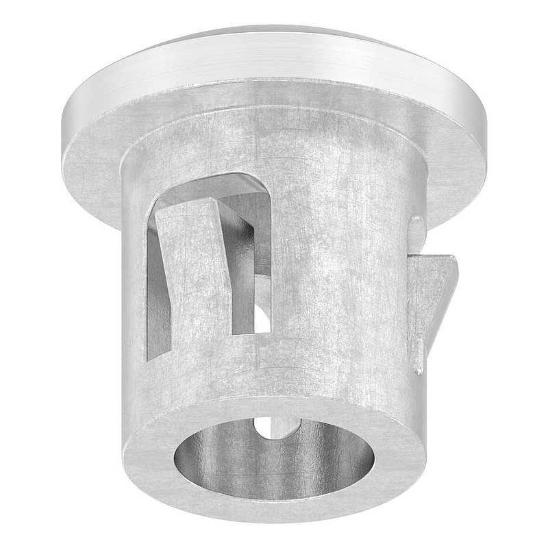 Rohrabschlussstopfen, für Rohr 12x1,0mm, V4A