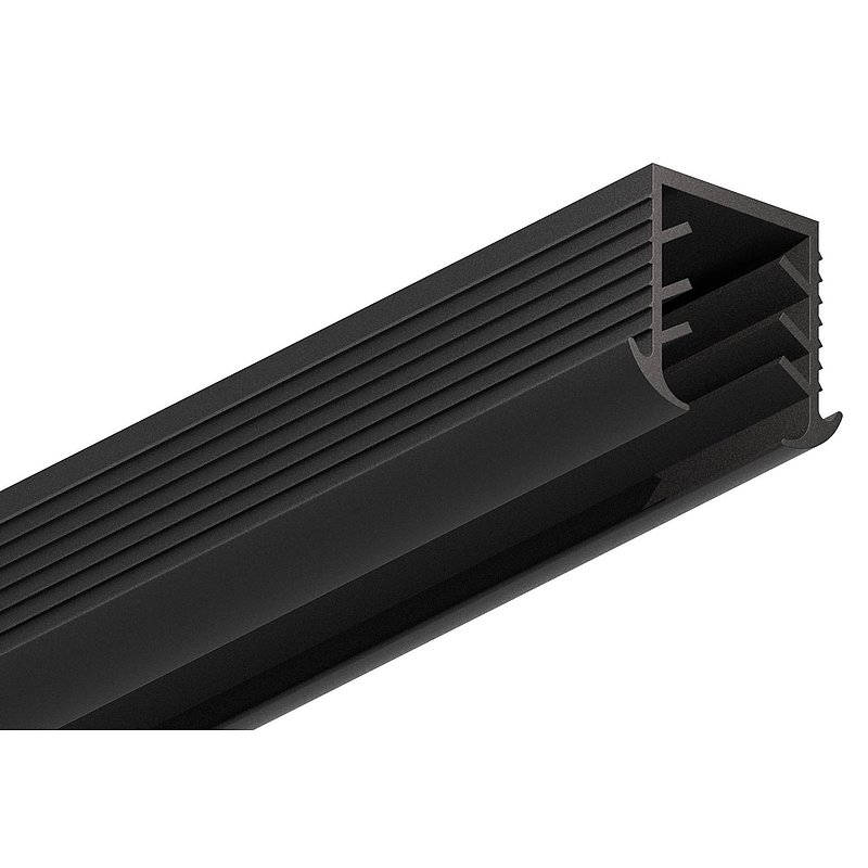 Cale caoutchouc pour verre 16,76 – 17,52mm, pour rainure 27x30mm, 6000mm