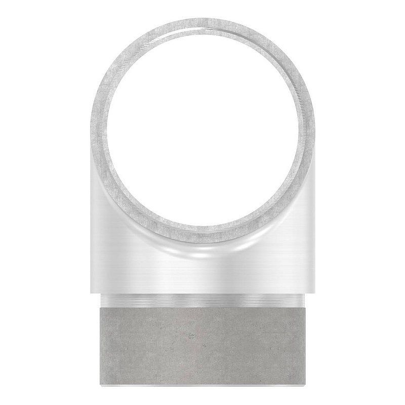 T-Stück egal, für Rohr 48,3x2,0mm, V2A