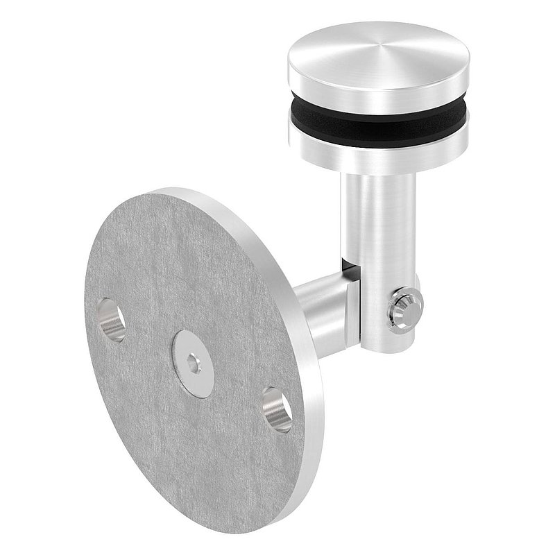 Fixation murale pour auvent en verre suspendu, V2A
