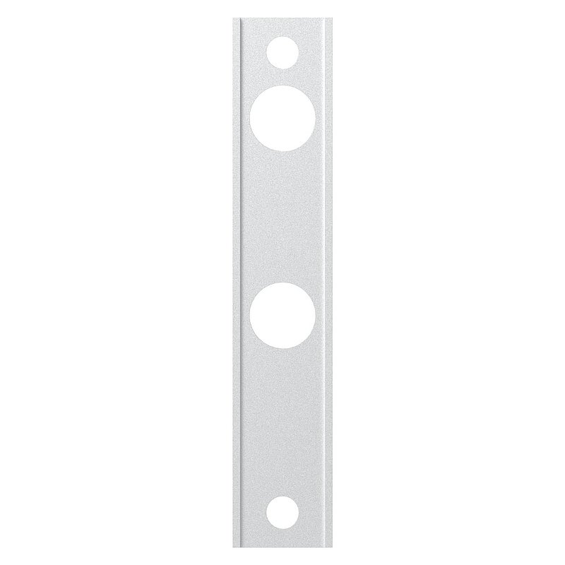 adapter for GTS2 mesh door locks, for round tubes Ø 33 - 60mm, silver