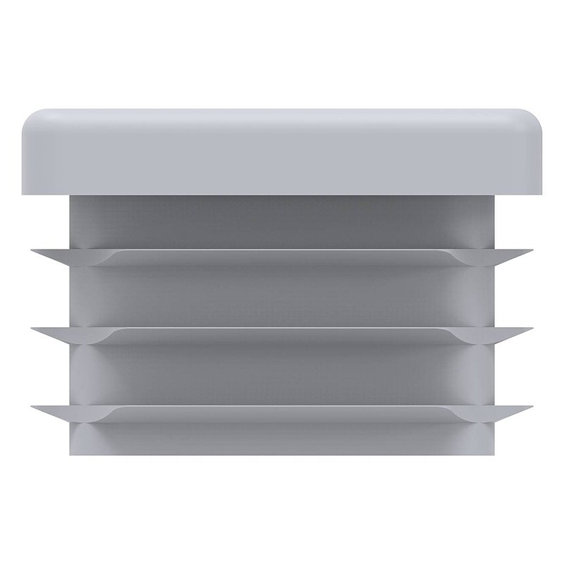 Kunststoffkappe für Rechteckrohr 50x30mm
