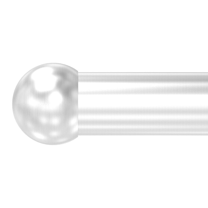 Rohrabschlusskugel hohl für 48,3mm Rohr, mit M8