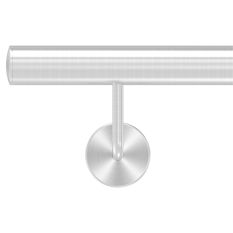 Handlauf, montagefertig, L: 1,2m, V2A