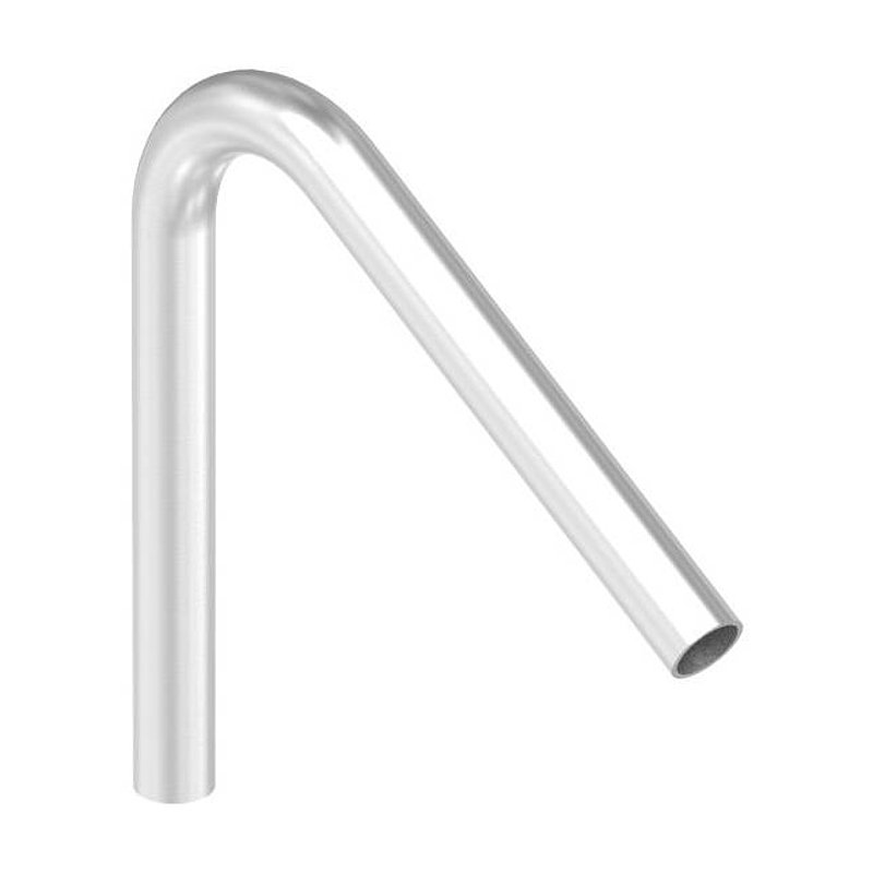 Tube bend 120°, made of 26.9x2.0 mm tube, AISI304