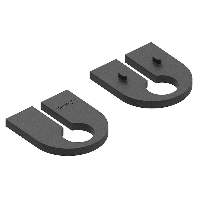 Gummi für Mod. 16, VSG-Glas 6,76mm