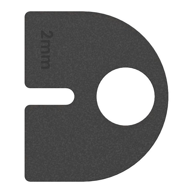 Gummi für Mod. 28, Blech 2mm