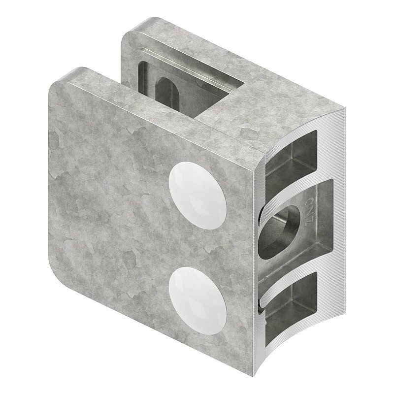 Pince à verre modèle 11, jonction: 60,3mm, zinc brut