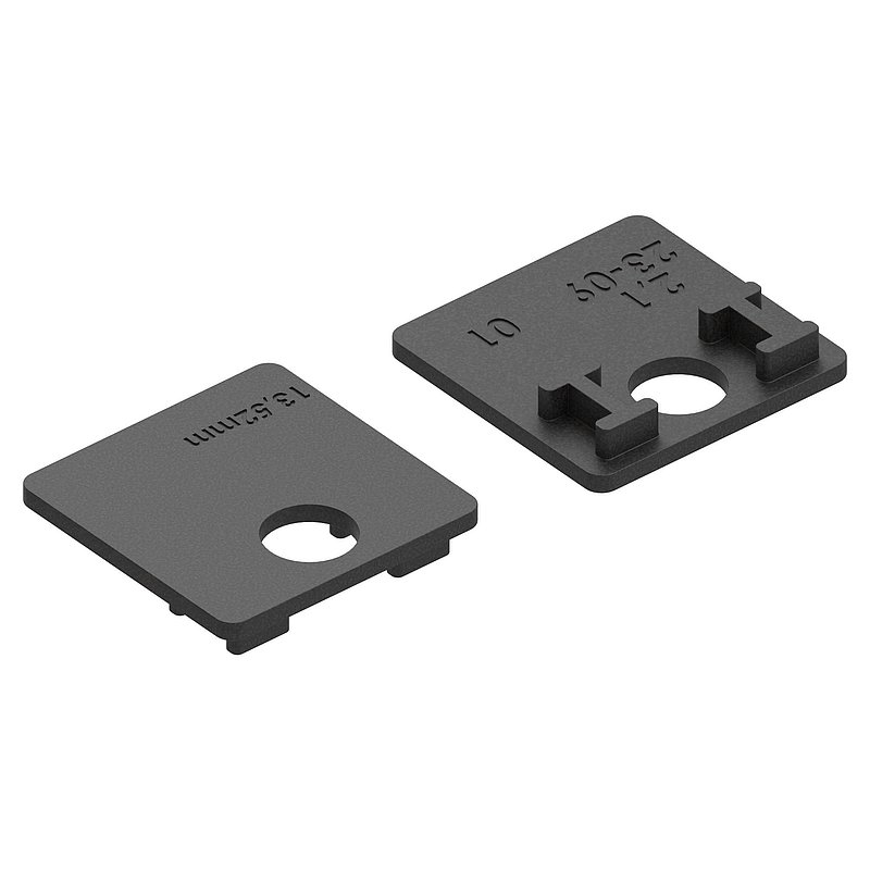1 Paar Gummi für Mod. 36, für VSG-Glas 13,52mm