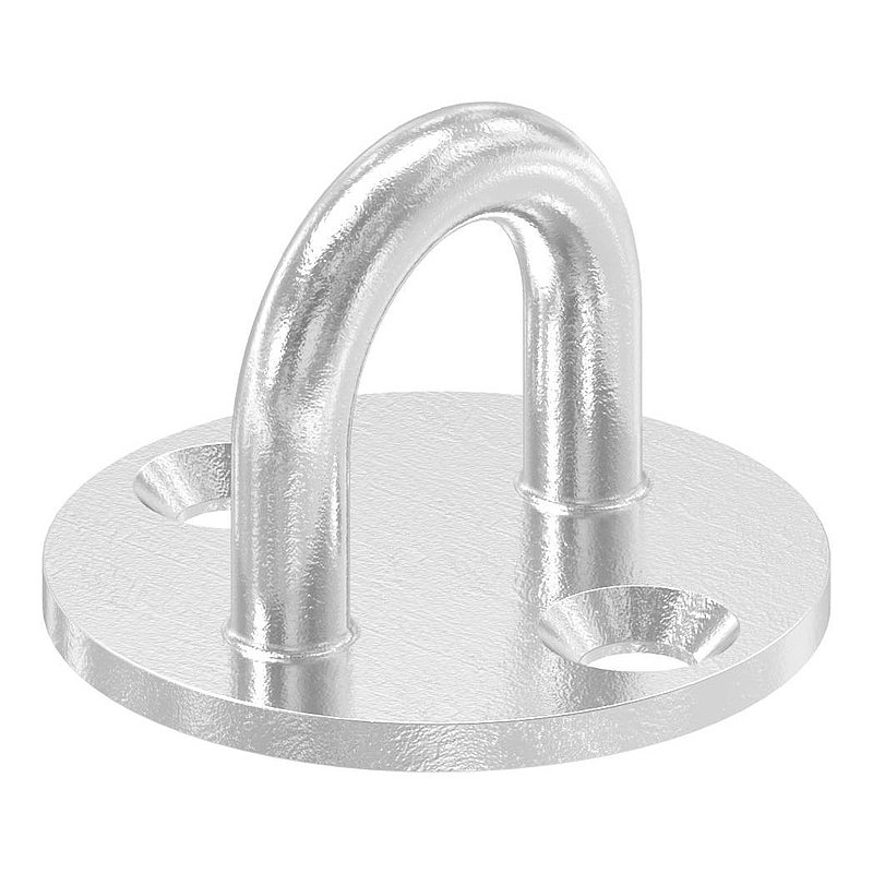 Fixing eyelet, round bar: 5mm, AISI316