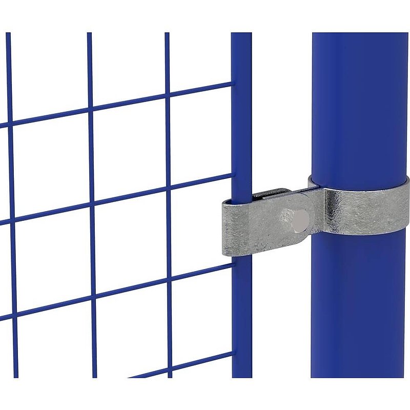 Halter einseitig, für Rohr Ø 48,3mm
