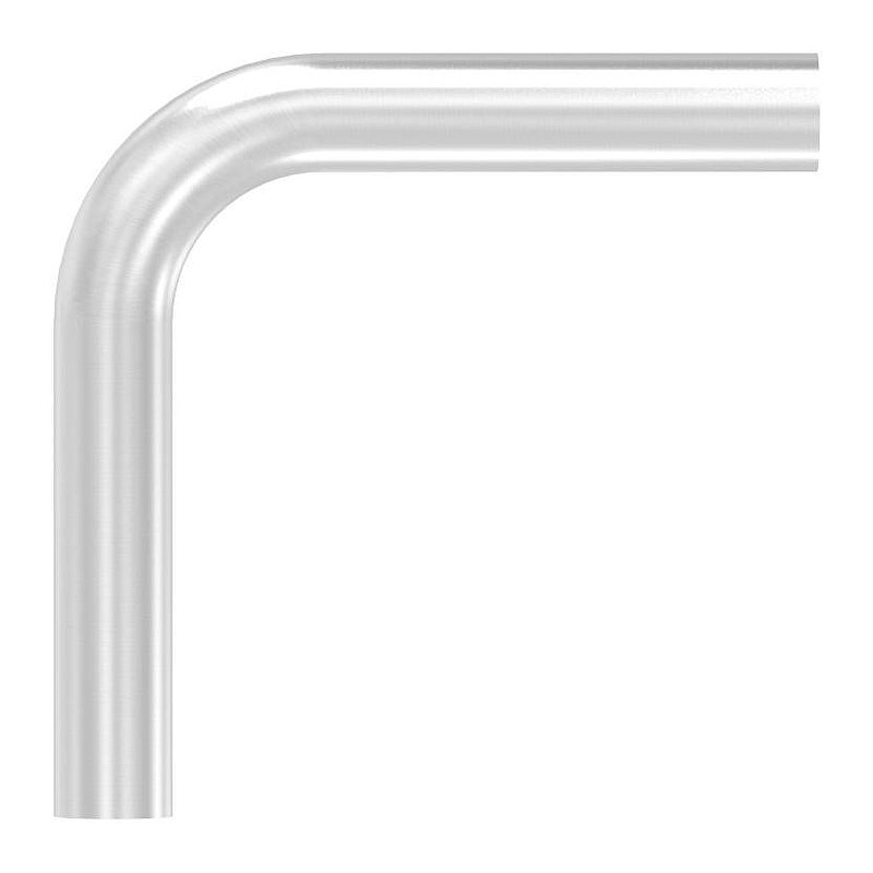 Tube bend 90°, made from 48.3x2.5mm tube, AISI304
