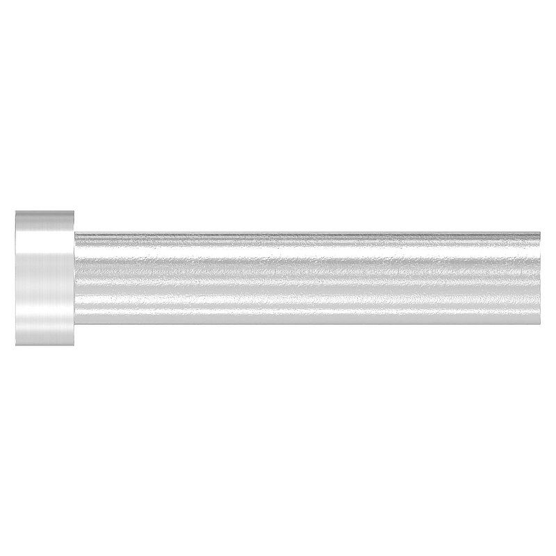 Lens head terminal for self-clinching, AISI316