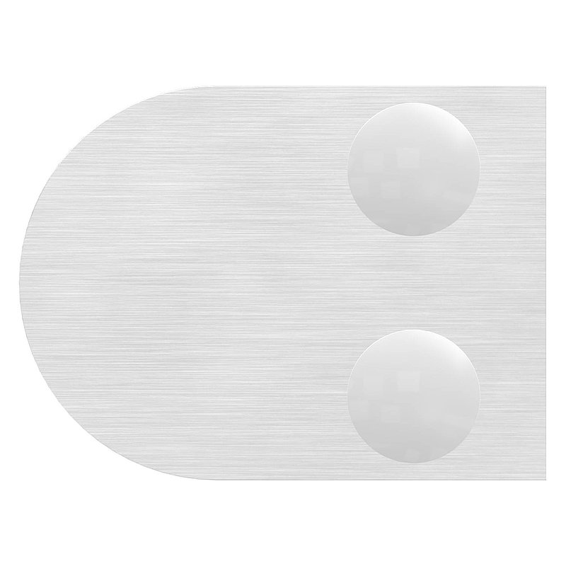 Glasklemme Mod. 30, Anschluss: 60,3mm, V4A