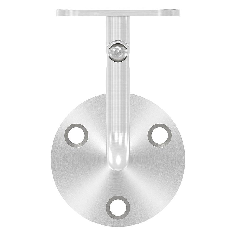 Handlaufhalter mit flacher Halteplatte