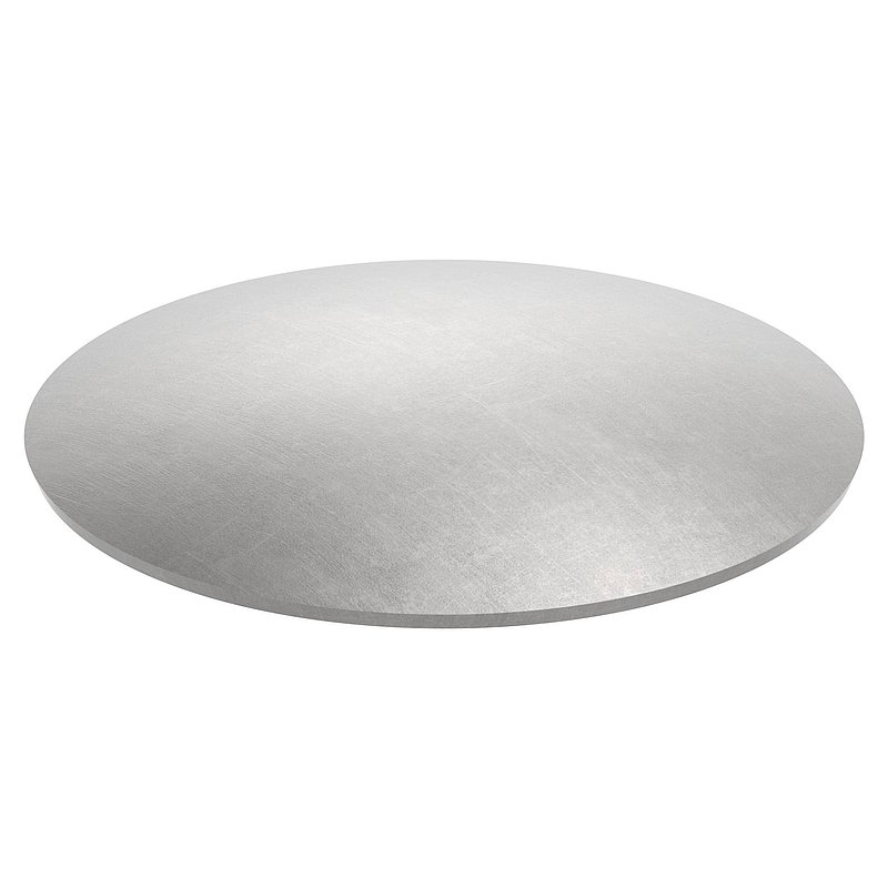 Halbrundschale 101x2,5mm, H: 12mm