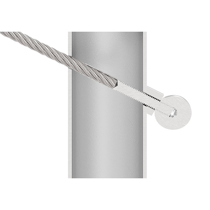 Formanschluss, für Gewinde M6, V2A