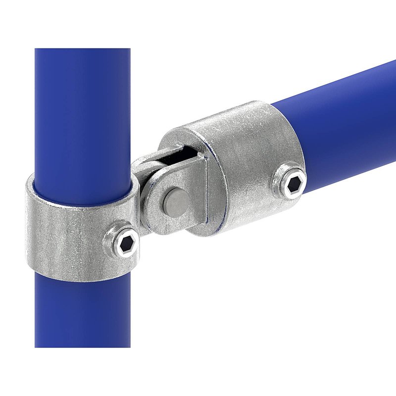 Connector, variable, for pipe Ø 48.3mm