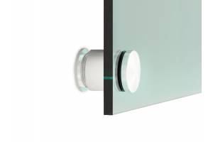 Points de fixation pour verre