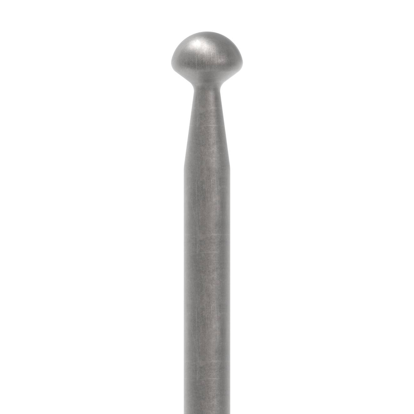 Zaunstab Ø 12mm, H: 840mm, konisch mit Knopf halbrund