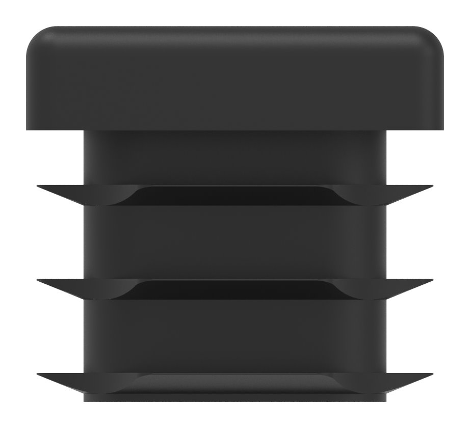 Kunststoffkappe für Rechteckrohr 35x20mm