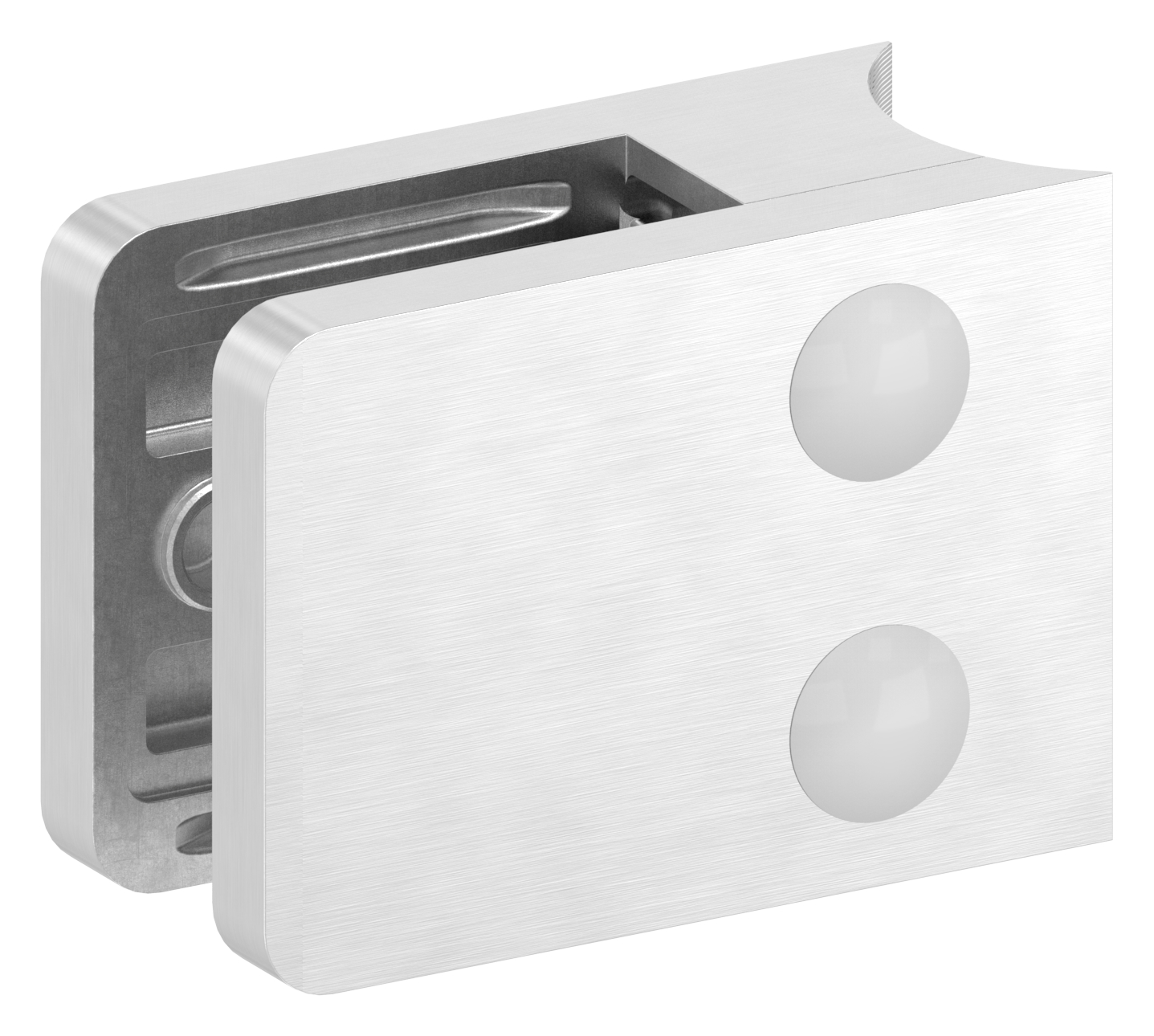 Glasklemme Mod. 36, Anschluss: 33,7mm, in V4A