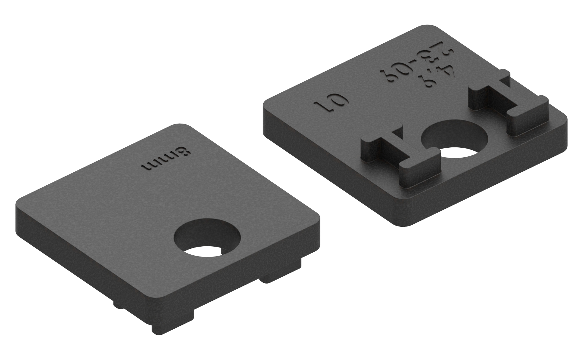 1 Paar Gummi für Mod. 36, für ESG-Glas 8mm