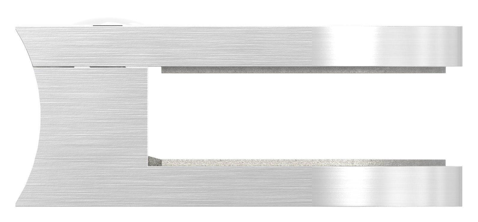 Glasklemme Mod. 32, Anschluss: 48,3mm, V4A