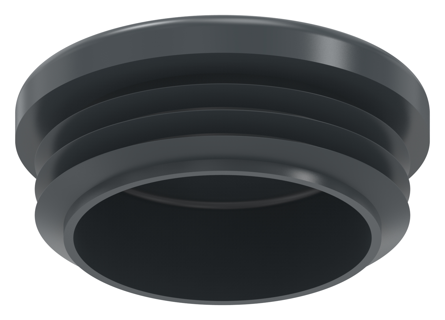 Kunststoffkappe für Rundrohr 42,4mm