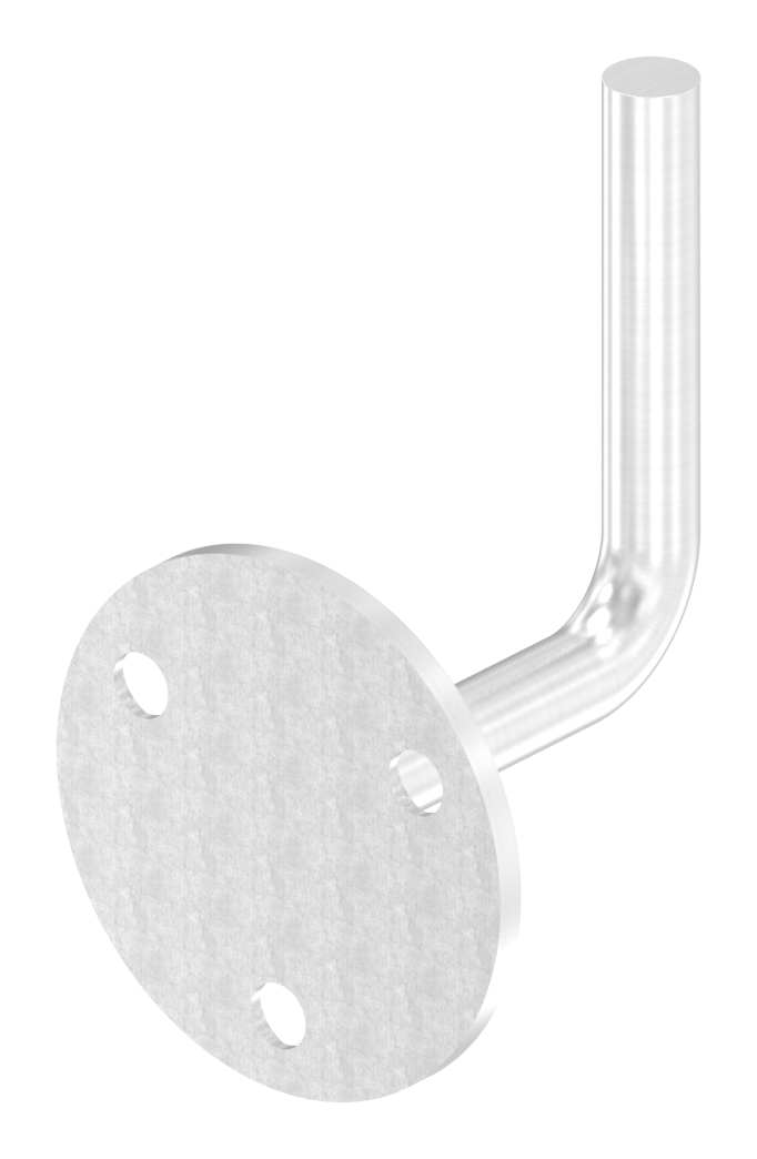 Handlaufhalter zum Anschweißen (Ronde und Bügel verschweißt), V2A